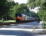 Anniversary Loco 161 leads the Silver Star Through Ashland